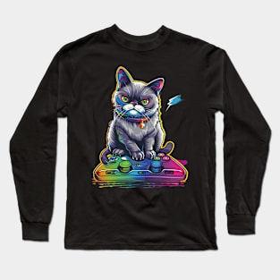 Cat LGBT Furry Friends Long Sleeve T-Shirt